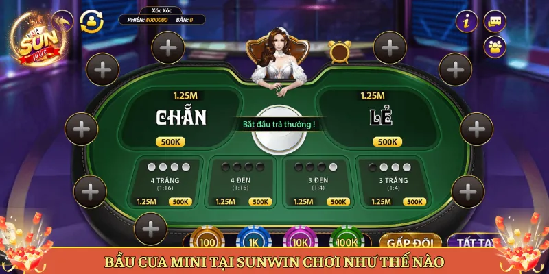 Bầu Cua Mini Tại Sunwin Chơi Như Thế Nào