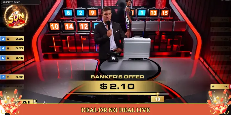 Deal Or No Deal Live Tại Sunwin Game Show Chọn Hộp Nghẹt Thở