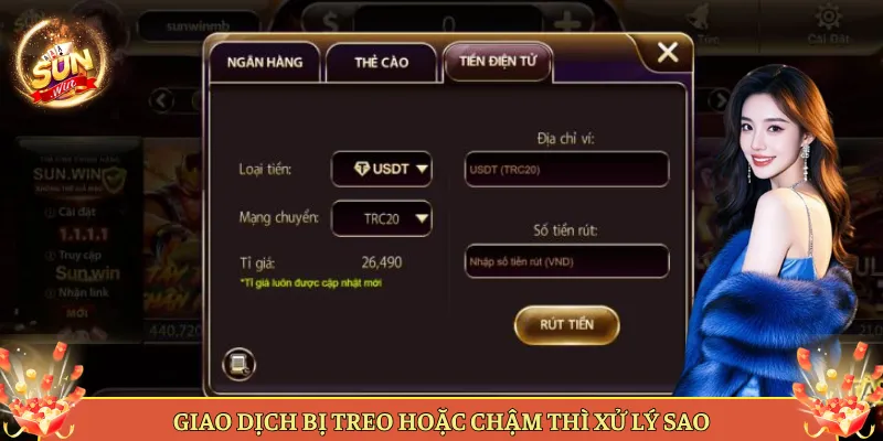 Giao Dịch Bị Treo Hoặc Chậm Thì Xử Lý Sao