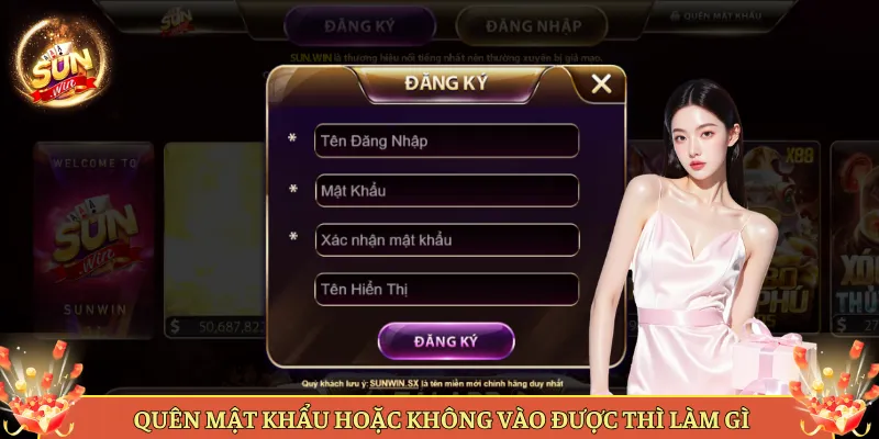Quên Mật Khẩu Hoặc Không Vào Được Thì Làm Gì