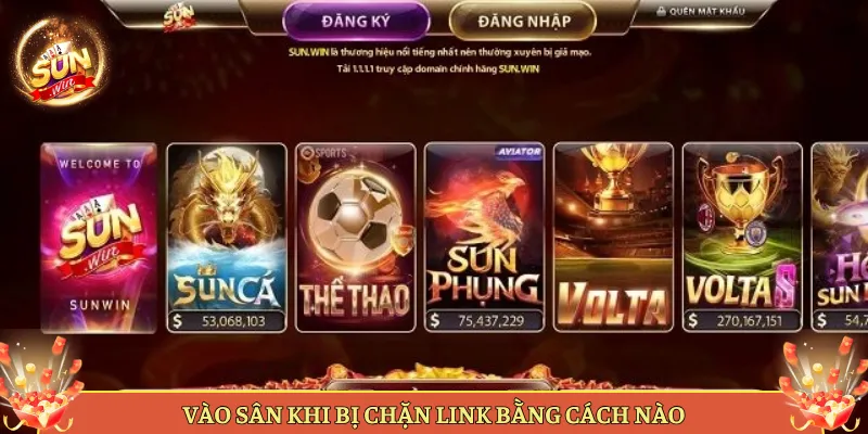 Vào Sân Khi Bị Chặn Link Bằng Cách Nào