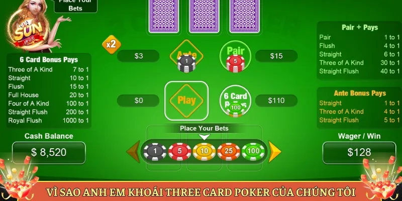 Vì Sao Anh Em Khoái Three Card Poker Của Chúng Tôi